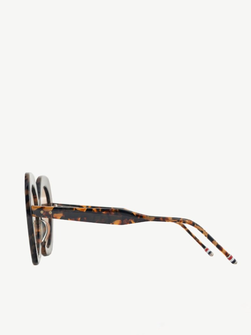 Thom Browne TBS509 Square Tokyo Tortoise Sunglasses - Picture 3 of 8